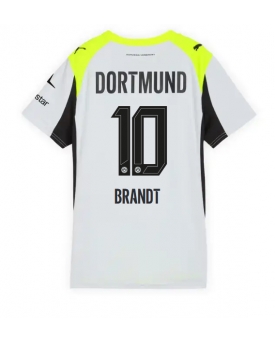 Borussia Dortmund Julian Brandt #10 Maglia Gara Trasferta Repliche 2025-26 Donna Maniche Corte